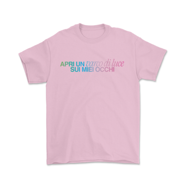 T-SHIRT VARCO DI LUCE PINK
